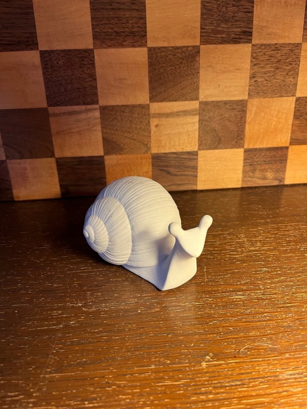 Duncan Unpainted Bisque Garden Snail A1291